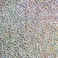 L796 Stříbrná Glam nažehlovací fólie / B-flex