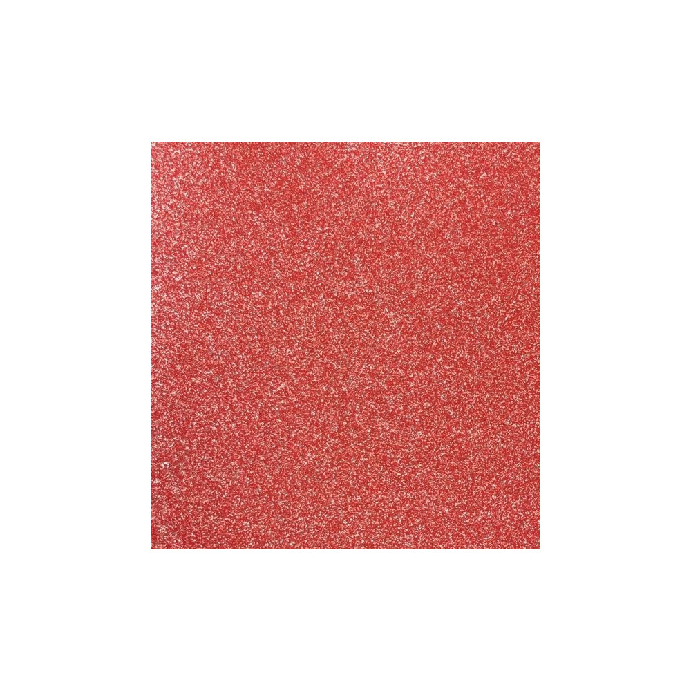 438 Red Glitter thermal transfer film / Poli-flex