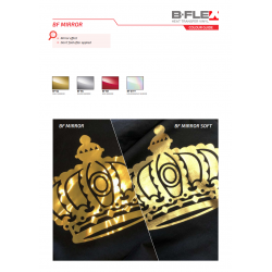 BFSS Metallic gloss silver termal transfer film / iDigit