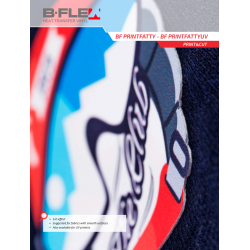 BF PRINTFATTY Bílá matná tisková nažehlovací fólie / B-flex