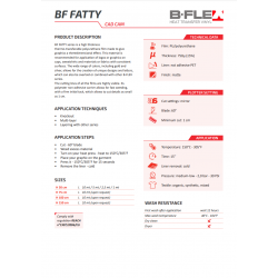 T700 White Fatty heat transfer vinyl / B-flex