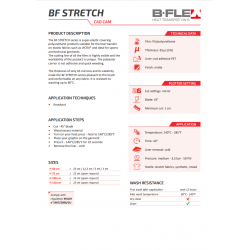 H750 Zelená Stretch flex nažehľovacia fólia / B-flex