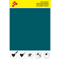 413A Turquoise (Sheet) termal transfer film / POLI-FLEX PREMIUM