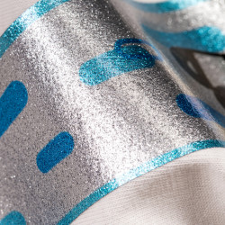 BFPRINTGW Bílá Glitter tisková nažehlovací fólie / B-flex