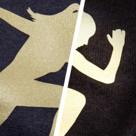 BFREF792 Reflexní zlatá nažehlovací fólie / B-flex