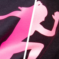 BFREF738 Reflexní neonová růžová nažehlovací fólie / B-flex