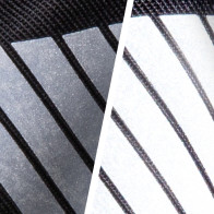 BFREF000FR Reflexné strieborné nažehľovacie segmenty / B-flex