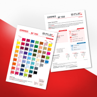 GIMME5_STRIP Vzorník A4 plotter nažehlovací fólie / B-flex