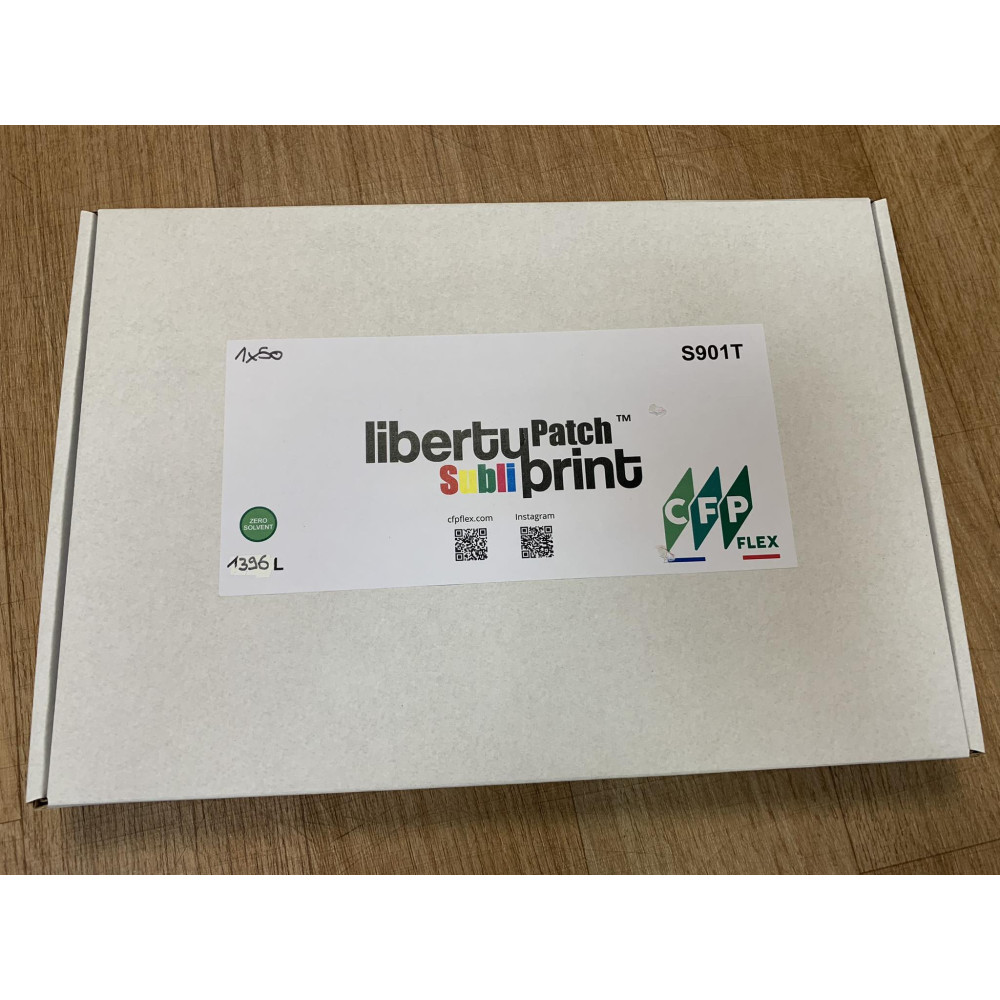 S901TA4 Subli print nažehlovací polyester textilie / CFP Flex