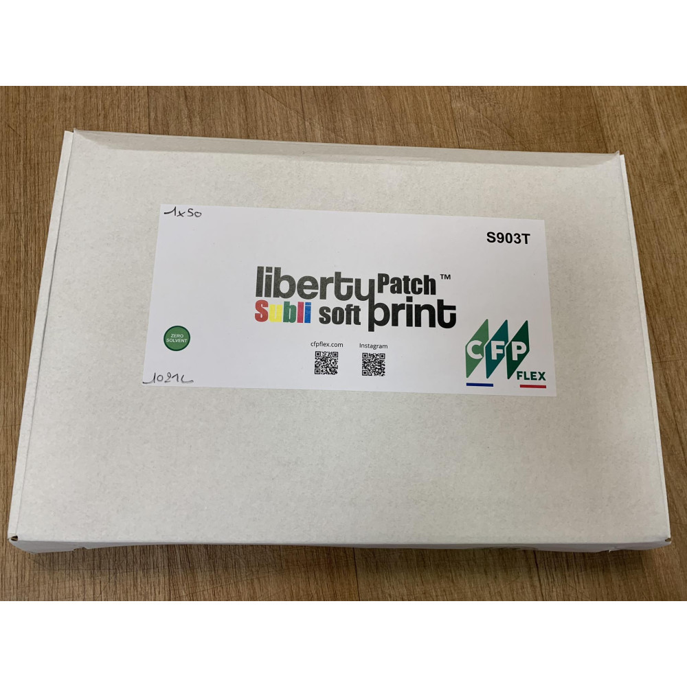 S903TA4 Subli print nažehlovací polyester textilie / CFP Flex