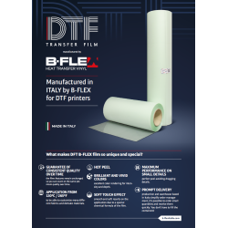 DTF TRANSFER FILM 300mm-100m / B-flex