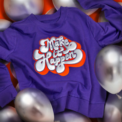 UMET796 Metallic Silver PUFF Flex heat transfer vinyl / B-flex