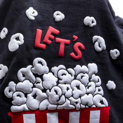 U796 Silver PUFF Flex heat transfer vinyl / B-flex