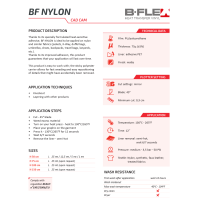 Y700 Bílá Nylon flex nažehlovací fólie / B-flex