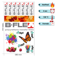 DTF Hot Peel transfery – odolná potlač za 4 sekundy / B-flex