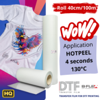 DTF TRANSFER FILM 400mm / B-flex | Reklamni-folie.cz