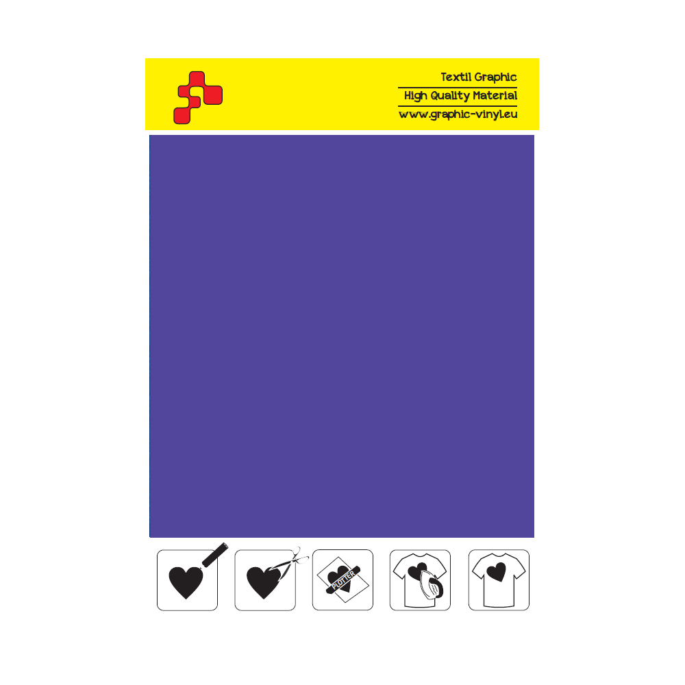 IDP414A Purple (Sheet) termal transfer film / iDigit