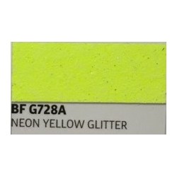 IDG728A Neon Yellow Glitter (Arch) thermal transfer film / iDigit