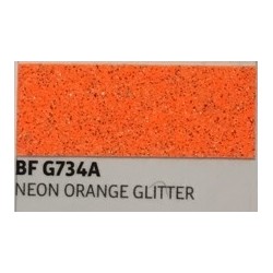 IDG734A Neonově oranžová Glitter (Arch) nažehlovací fólie / iDigit