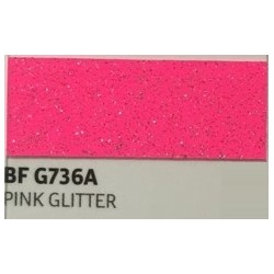 IDG736A Pink Glitter (Sheet) thermal transfer film / iDigit