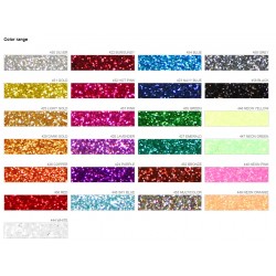 IDP422A Burgundy Pearl Glitter (Sheet) termal transfer film / iDigit
