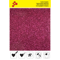 IDP432A Perleťová žhavá ružová (Arch) nažehľovací fólia / iDigit