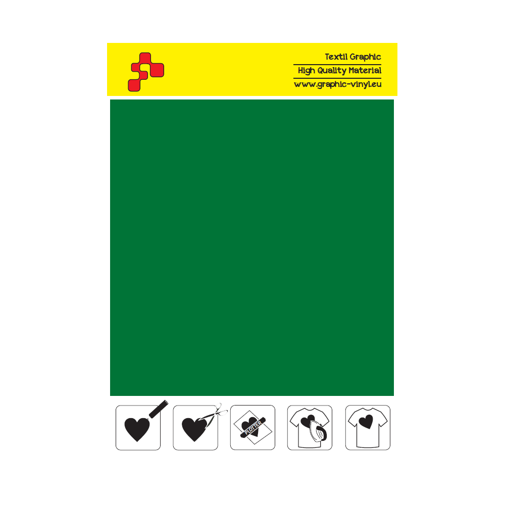 IDSF750A Green (Sheet) Speed flex thermal transfer film / iDigit
