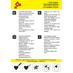 IDP435A Glitter Silver (Sheet) thermal transfer film / iDigit