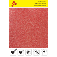 IDP438A Glitterová červená (Arch) nažehlovací fólie / iDigit