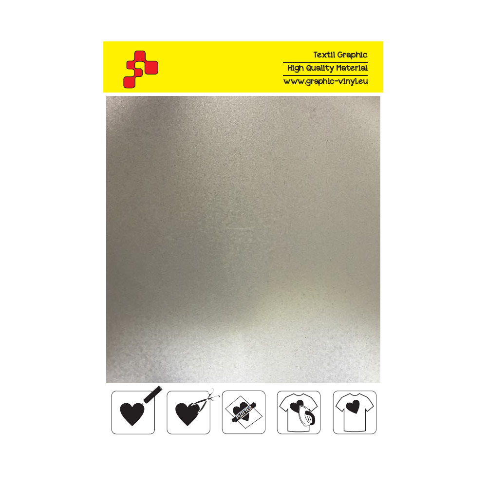 IDBFREFA Reflexná strieborná (Arch) nažehľovací fólia / iDigit