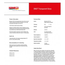 TGP/500 Transparent Gloss Printing film / Kemica