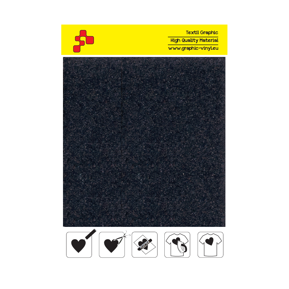 IDVCE18A Anthracite suede termanl transfer film / iDigit