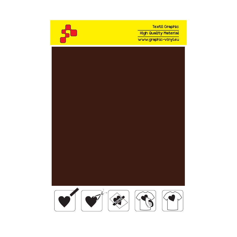 IDVCE14A Chocolate (Sheet) suede thermal transfer film / iDigit