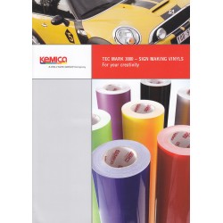 3011 Medium Light Yellow 3-5years old self-adhesive plotter vinyl gloss / Kemica