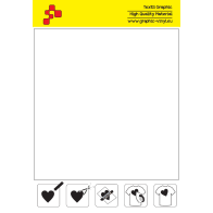 IDT700A Biela Fatty (Arch) nažehľovací fólia / iDigit