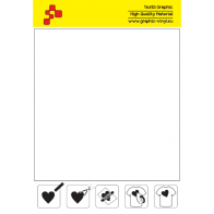 IDSF700A White (Sheet) Speed flex thermal transfer film / iDigit