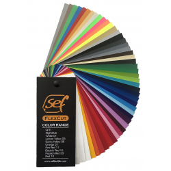 Flexcut Plum 38 termal transfer film / SEF Textile