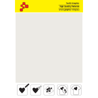 IDM700A Metalická bílá flex nažehlovací fólie / iDigit