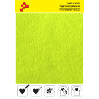 IDRCNY4A Reflexcut Neon Yellow 4 reflective termal transfer film / iDigit