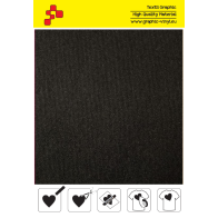 IDRCB8A Reflexcut Čierna 8 reflexná nažehľovací fólia / iDigit