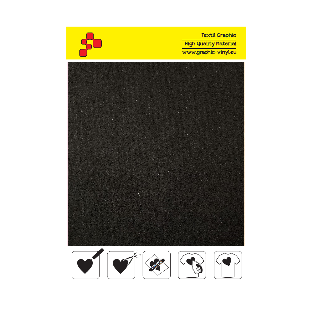 IDRCB8A Reflexcut Black 8 reflective termal transfer film / iDigit