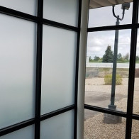 K5052SF Silver frosty Pieskovaná fólie polymerická / Kemica