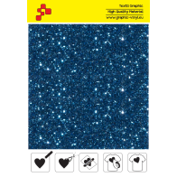 IDD740A Perleťová královská modrá (Arch) nažehlovací fólie / iDigit