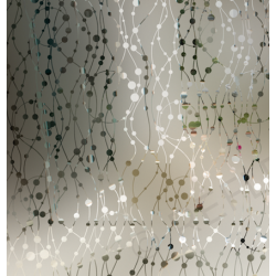 K5052SF/340 Silver frosty sandblasted polymeric film / Kemica