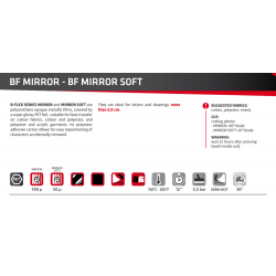 IDSSA Metalická lesklá stříbrná (Arch) nažehlovací fólie / iDigit