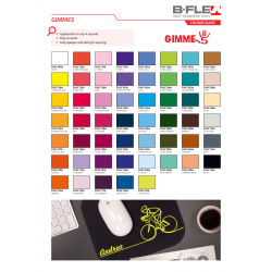 F747 Půlnoční modrá Gimme 5 Premium flex nažehlovací fólie / B-flex