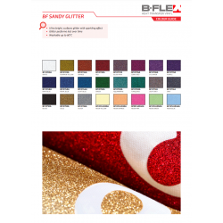 IDD735 Coral red Pearl Glitter thermal transfer film / iDigit