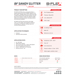 IDD783 Aqumarine Pearl Glitter thermal transfer film / iDigit